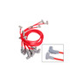 31549 MSD Red Super Conductor Wire Set, Chevy Sprint Car