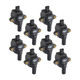 828383 MSD 7.3L GODZILLA IGNITION COIL, BLACK, SET OF 8
