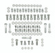 5001 Mr Gasket  CHROME DLX HDW KIT SB CHEV