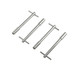 9820 Mr Gasket  Chrome T-BAR WINGBOLTS 5"
