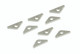 9899 Mr Gasket  Chrome VAL/CVR CLAMPS-SMALL