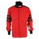 111018RQP Racequip  SFI-1 1-L JACKET  RED 3X-LARGE