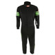 1950797RQP Racequip  SFI-1 JR SUIT GREEN TRIM KXXL