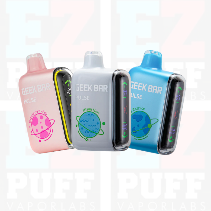 0 Nicotine Geek Bar Pulse | 15000 Puff No Nic Vape | EZPUFF