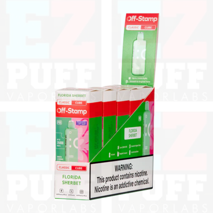 BOX OF 5 Off Stamp Classic Cube Disposable Pod | BULK DISCOUNT ...