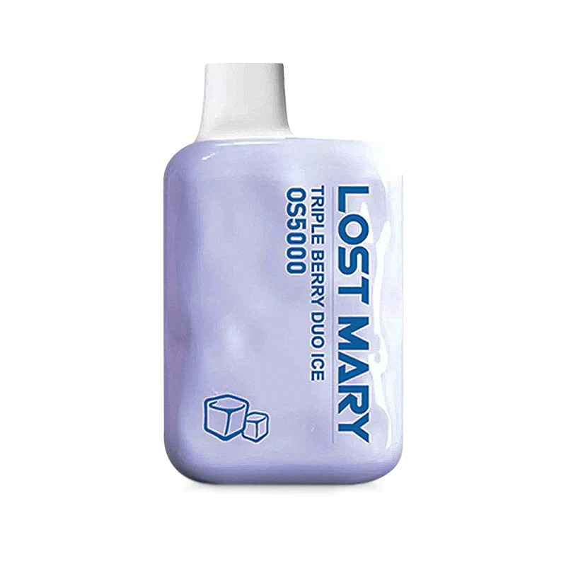 Duo Ice Lost Mary Os5000 Disposable Flavors Berry Crush Ice Lost Mary  OS5000 Luster Triple Berry