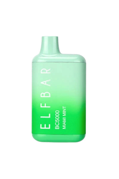 Miami Mint Elf Bar | BC5000 Disposable Vape | EZPUFF