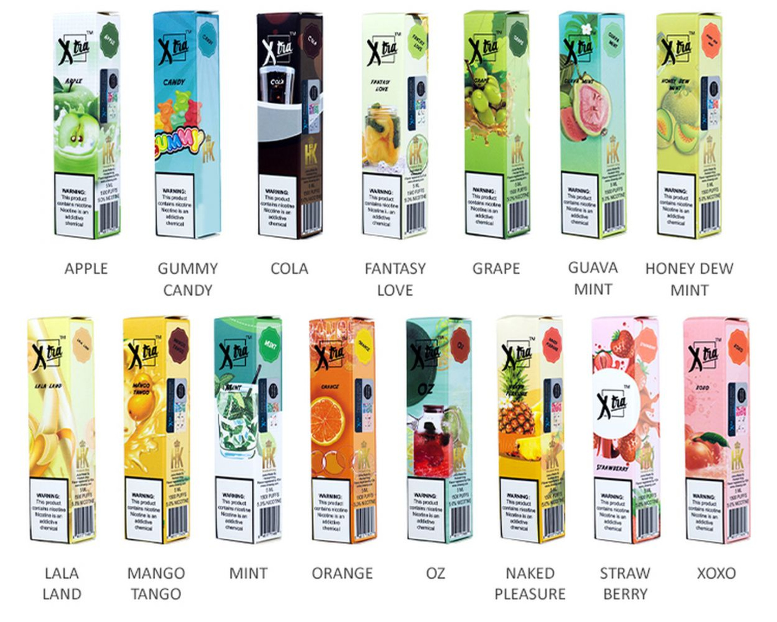 PUFF XTRA 1500 puff disposable device