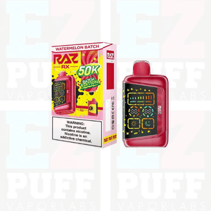 5 Pack Raz (Mountain) Dew and (Sour Patch) Batch disposable vapes RX