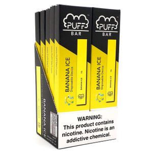Puff Bar - Banana Ice Puff Bar - Banana Ice