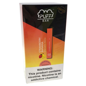 Puff Bar Strawberry Banana - Limited Edition Puff Bar Strawberry Banana - Limited Edition