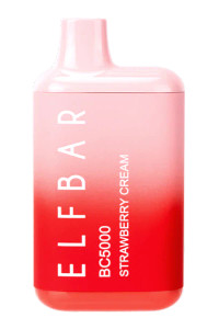 Elf Bar BC5000 Strawberry Cream Disposable Vape Elf Bar BC5000 Strawberry Cream Disposable Vape