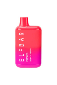 ELF BAR BC5000 Peach Berry Disposable Vape ELF BAR BC5000 Peach Berry Disposable Vape
