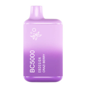 CRAZI BERRY BC5000 Disposable Vape by EBDesign (formerly Elf Bar) CRAZI BERRY BC5000 Disposable Vape by EBDesign (formerly Elf Bar)