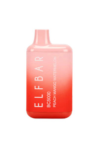 Elf Bar EBDESIGN BC5000 Peach Mango Watermelon flavor Elf Bar EBDESIGN BC5000 Peach Mango Watermelon flavor