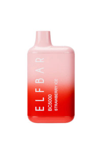 Elf Bar EBDESIGN BC5000 Strawberry Ice Flavor Elf Bar EBDESIGN BC5000 Strawberry Ice Flavor