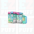 Professional product thumbnail of Geek Bar CLR 5-Pack Wholesale Box, showing a full colorful box of 5 with one device pulled out in front, vibrant beach-themed background, clear text '5-Pack' and 'Up to 50K Puffs', bright lighting, clean white background with subtle shadow, high contrast, square format for Amazon/EZPuff thumbnail