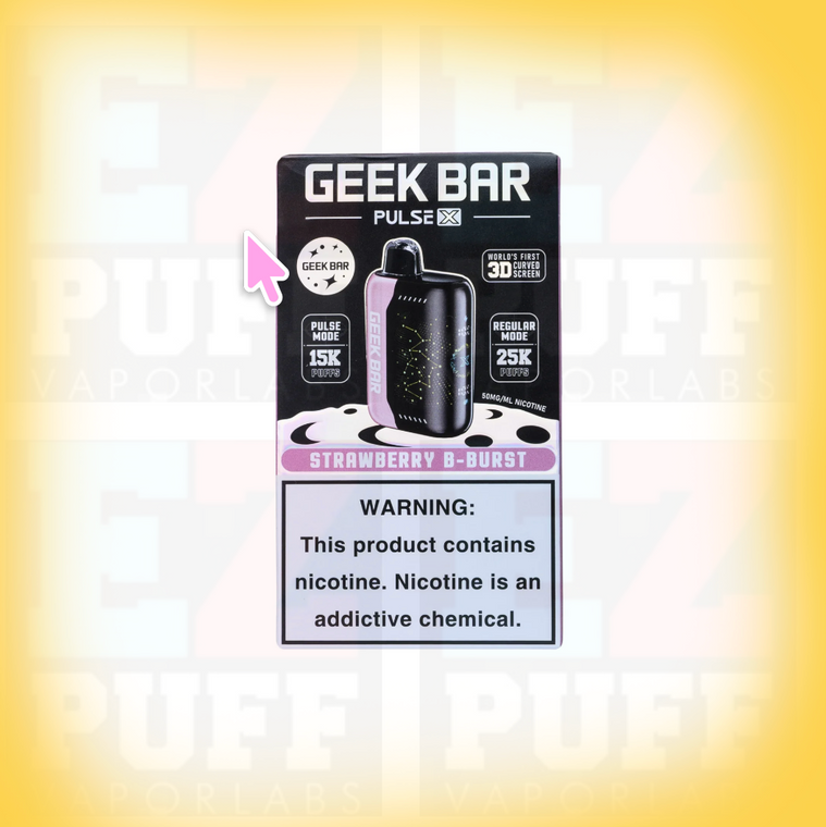 Geek Bar Pulse X Strawberry B-Burst