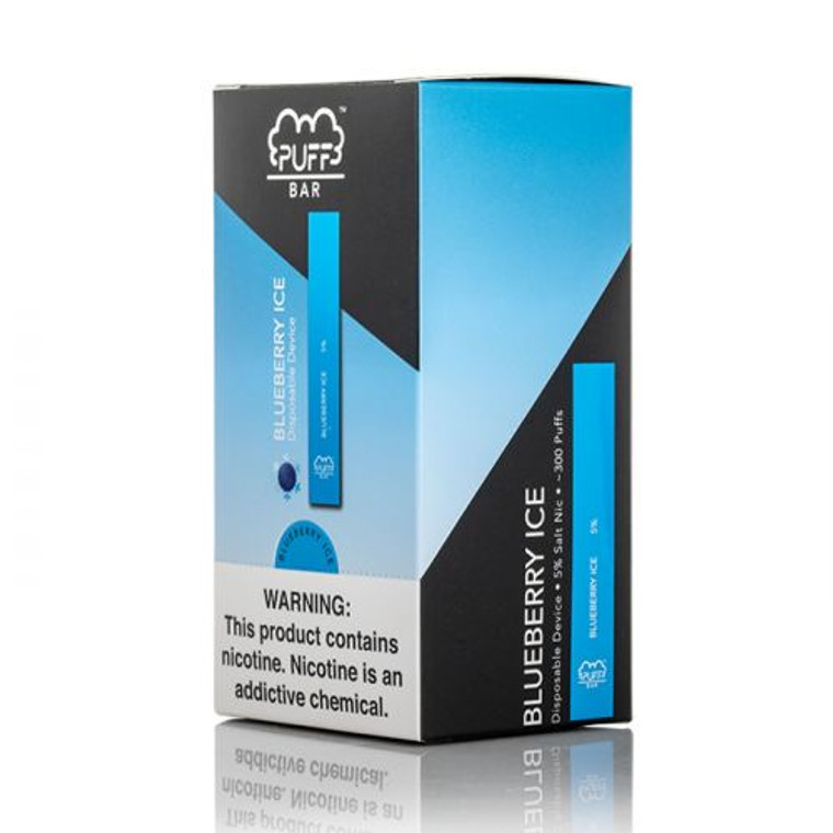 Puff Bar Blueberry Ice Disposable Device
