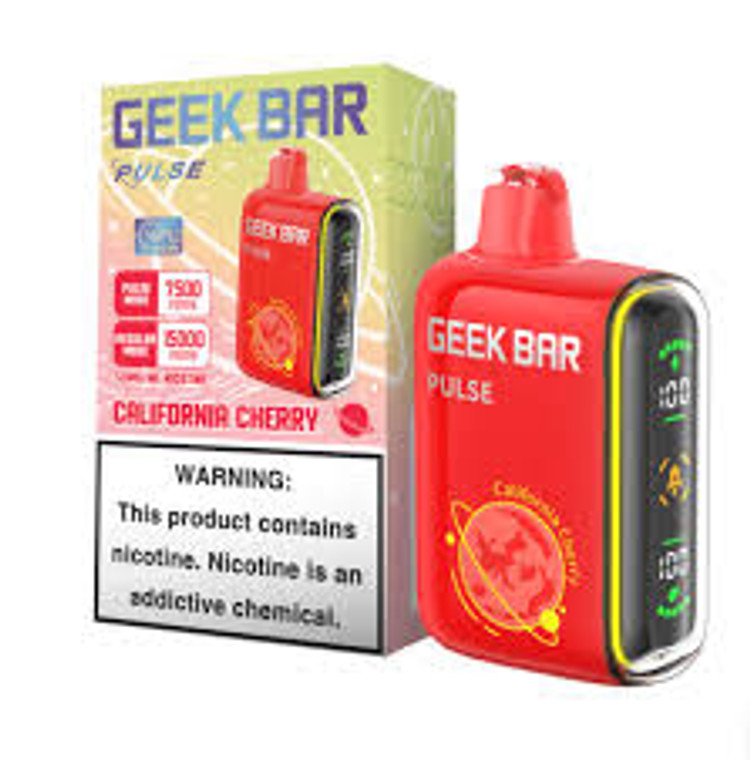California Cherry Geek Bar Pulse Disposable Vape