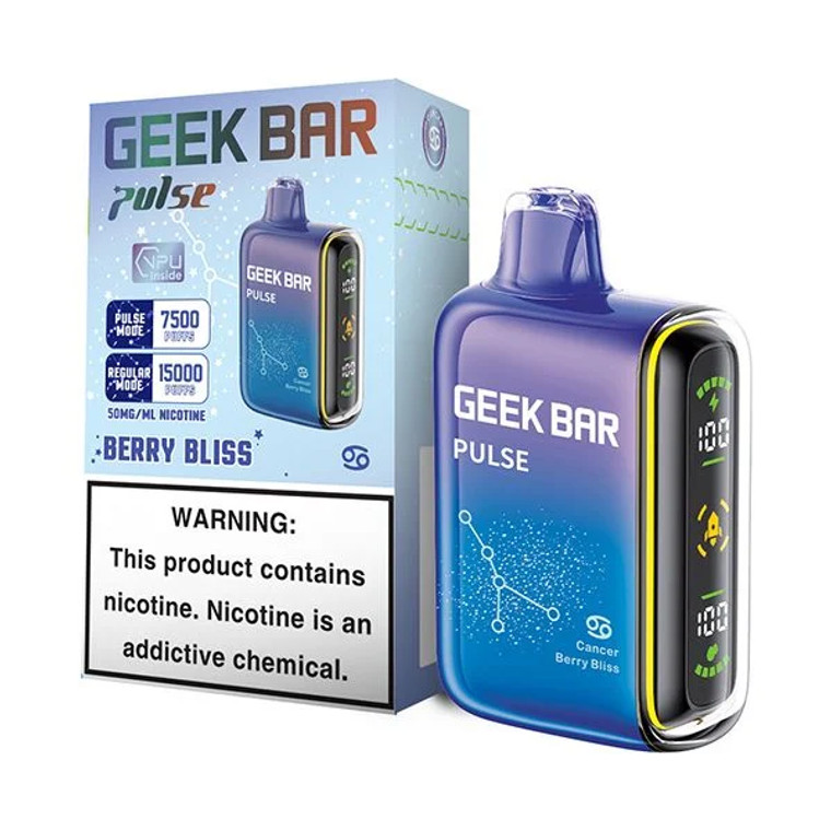 Bulk Berry Bliss Geek Bar Pulse Disposable Vape