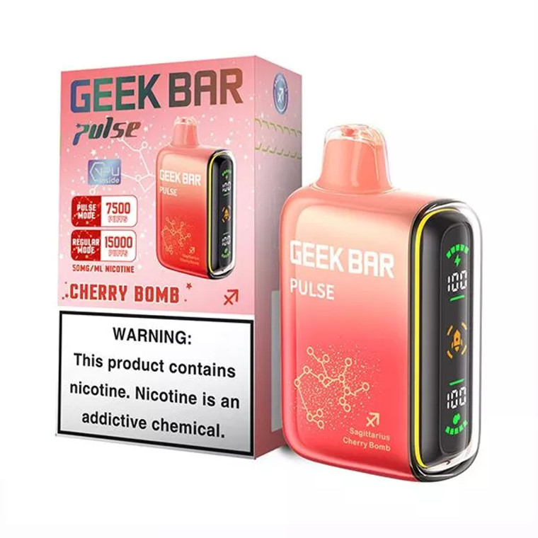 Wholesale Cherry Bomb Geek Bar Pulse Disposable Vape