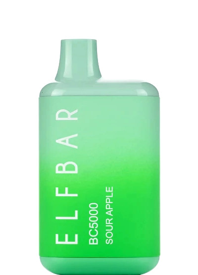 Sour Apple Elf Bar BC5000 Disposable Vape EZPUFF