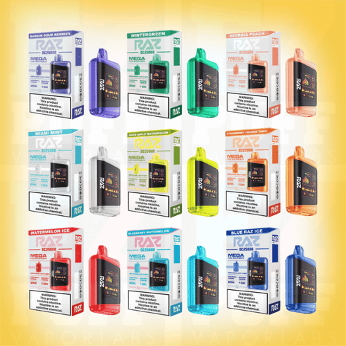 Raz DC25000 Disposable Vape | By Geekvape | 25K Puffs | EZPUFF