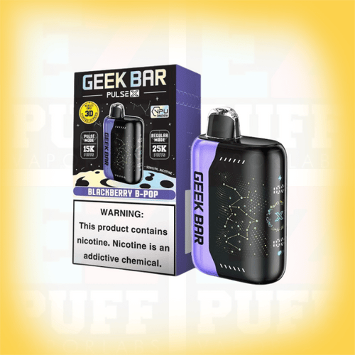 elf bar vape uk Blackberry B-POP Geek Bar Pulse X | 25K puff Disposable Vape
