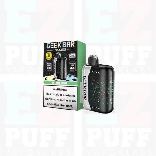 Miami Mint Geek Bar Pulse X | 25K puff Disposable Vape | EZPUFF