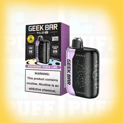 Raspberry Peach Lime Geek Bar Pulse X | 25K puff Disposable Vape