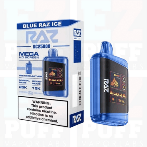 Blue Raz Ice Raz DC25000 Disposable Vape | By Geekvape | 25K Puffs | EZPUFF