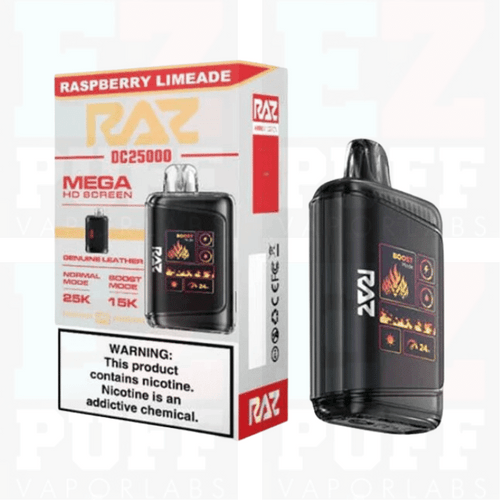 Raspberry Limeade DC25000 Disposable Vape | By Geekvape | 25K Puffs ...