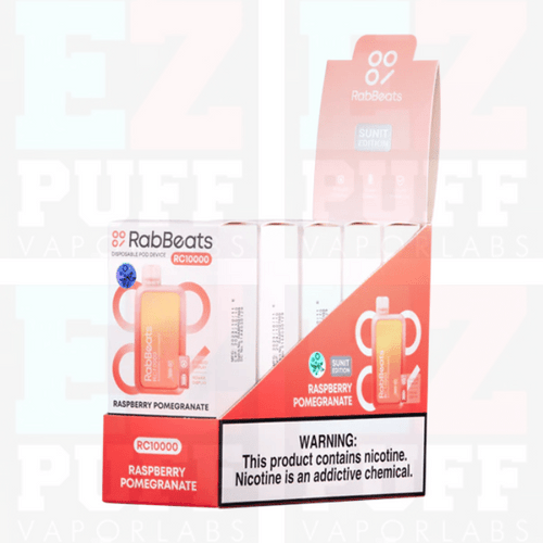 RabBeats RC10000 Disposable Vape Bulk Box (5-Pack) | 10K Puffs Each Available at EZPUFF RabBeats RC10000 Disposable Vape Bulk Box (5-Pack) | 10K Puffs Each Available at EZPUFF