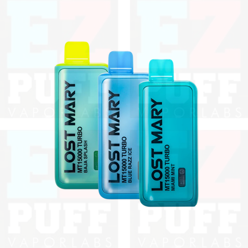 lost mary turbo pacific cooler MT15000 Zero Nic – 3 Best Flavors vape cloud STASH SMOKES & VAPES Flavor:Cookie Butter
