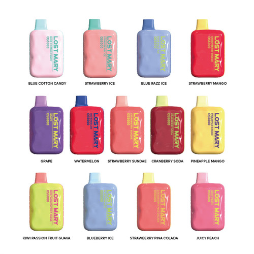 LOST MARY x Elf Bar OS5000 FLAVORS