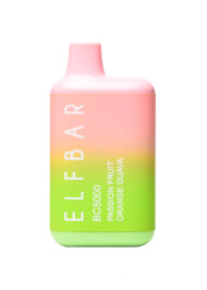 Elf Bar BC5000 Passion Fruit Orange Guava flavor