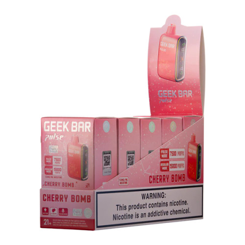 BULK Cherry Bomb 5 Pack | Geek Bar Pulse Vape | EZPUFF
