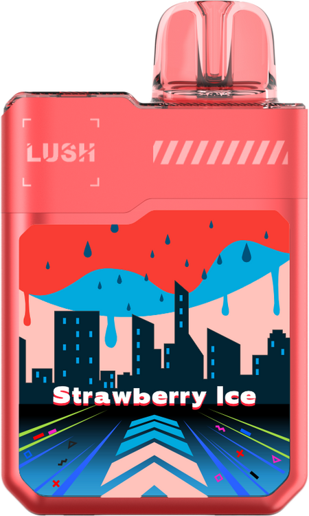 Strawberry Ice Geek Bar Lush