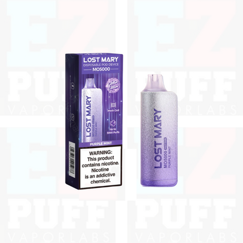 Purple Mint LOST MARY MO5000 Glitter Edition | EZPUFF