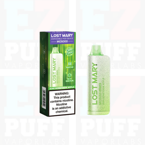 Kiwi Honeydew Apple LOST MARY MO5000 Glitter Edition | EZPUFF