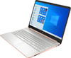 HP Laptop 15-dy0027ds - 15.6" Display, Intel N4020, 4GB RAM, 128GB SSD, Windows 11 S Mode, Pale Rose Gold