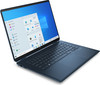 HP Spectre x360 16-f1013dx - 16" Touch, Intel i7, 16GB RAM, 512GB SSD, Windows 11, Blue