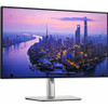 Dell UltraSharp U2725QE 27-inch 4K monitor featuring IPS Black technology, silver adjustable stand, and Thunderbolt 4 connectivity.