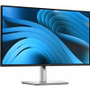 The Dell Pro 27 Plus P2725D monitor in professional silver and black, featuring its expansive 27-inch WQHD IPS screen and fully adjustable stand.