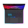 ASUS ROG Strix G16 G614FP-DS96 gaming laptop with 16-inch WQXGA 240Hz display, AMD Ryzen 9 9955HX processor, NVIDIA GeForce RTX 5070 GPU, 32GB DDR5 RAM, 1TB NVMe SSD, and Windows 11 Home; shown with sleek black chassis and RGB-backlit keyboard.