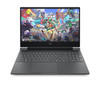 Mica Silver HP Victus 15-fa2013dx gaming laptop open showing the backlit keyboard and a 15.6-inch Full HD display.