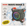 ION Wave Rider X Floating Bluetooth Speaker, Black