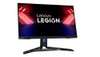 Lenovo Legion R25i-30 gaming monitor in Raven Black, featuring a 24.5-inch IPS display with slim bezels and an ergonomic height-adjustable stand.