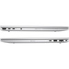 Side profile of the slim glacier silver chassis highlighting the dual Thunderbolt 4 ports.